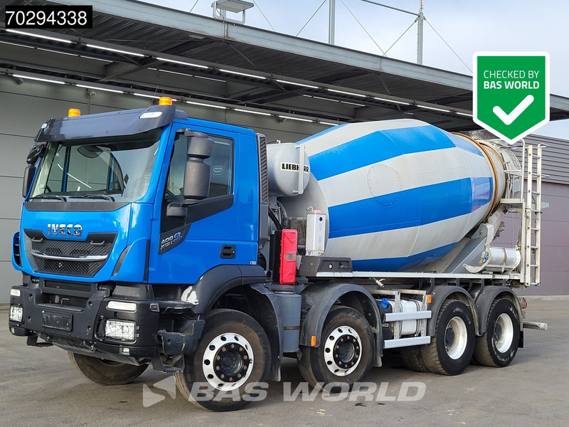 Iveco X-Way 400 X-Way 8X4 Liebherr 9m3 Big-Axle Steelsuspension Euro 6 - Камион миксер за бетон: слика 1 Iveco X-Way 400 X-Way 8X4 Liebherr 9m3 Big-Axle Steelsuspension Euro 6 - Камион миксер за бетон: слика 1