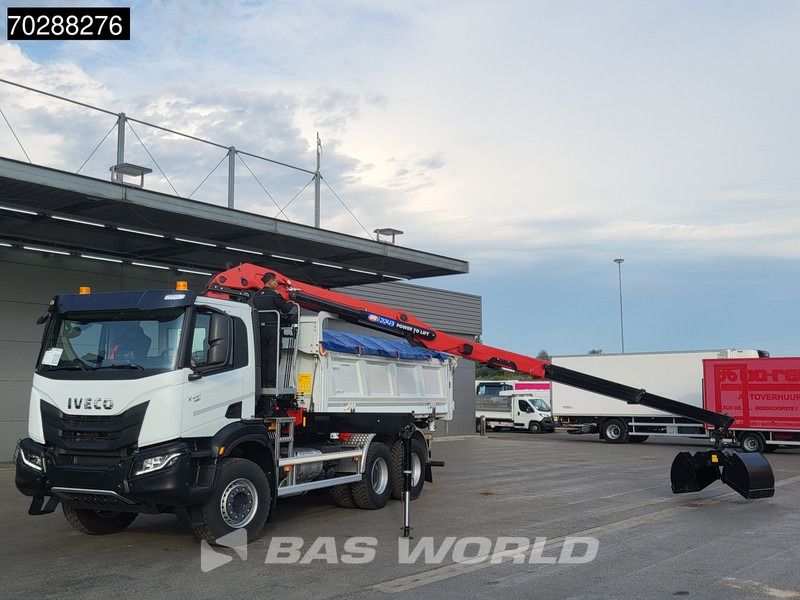 Iveco X-Way 480 6X4 NEW! HMF 2243Z-RCS Z-Crane kran 12m3 KH-Kipper Retarder Big-Axle - Кипер, Камион со кран: слика 5 Iveco X-Way 480 6X4 NEW! HMF 2243Z-RCS Z-Crane kran 12m3 KH-Kipper Retarder Big-Axle - Кипер, Камион со кран: слика 5