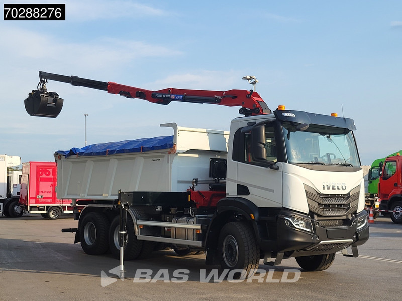 Iveco X-Way 480 6X4 NEW! HMF 2243Z-RCS Z-Crane kran 12m3 KH-Kipper Retarder Big-Axle - Кипер, Камион со кран: слика 3 Iveco X-Way 480 6X4 NEW! HMF 2243Z-RCS Z-Crane kran 12m3 KH-Kipper Retarder Big-Axle - Кипер, Камион со кран: слика 3