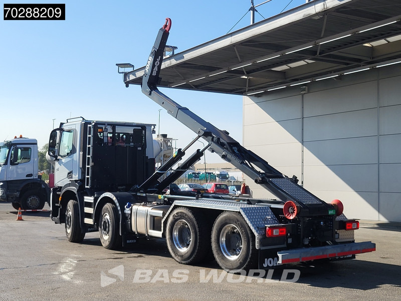 Iveco X-Way 480 8X4 NEW! 24tons JOAB containersystem Retarder Alcoa Big-Axle Navi LED Euro 6 - Камион со кука за подигање: слика 2 Iveco X-Way 480 8X4 NEW! 24tons JOAB containersystem Retarder Alcoa Big-Axle Navi LED Euro 6 - Камион со кука за подигање: слика 2