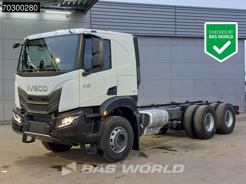 Iveco X-Way 500 X-Way 6X4 NEW 6x4 chassis Sleepercab Rear Air suspension Automatic Euro 6 - Камион со кабинска шасија: слика 1 Iveco X-Way 500 X-Way 6X4 NEW 6x4 chassis Sleepercab Rear Air suspension Automatic Euro 6 - Камион со кабинска шасија: слика 1