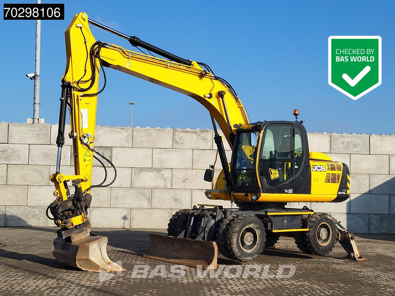 JCB JS175 WT4i Tiltrotator - 3 Buckets - Багер на тркала: слика 1 JCB JS175 WT4i Tiltrotator - 3 Buckets - Багер на тркала: слика 1