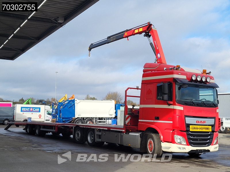 DAF XF 440 XF 6X2 NL-Truck Transporter APK HMF 900-K2 crane Winch Lift-Lenkachse Euro 6 - Камион, Камион со кран: слика 2 DAF XF 440 XF 6X2 NL-Truck Transporter APK HMF 900-K2 crane Winch Lift-Lenkachse Euro 6 - Камион, Камион со кран: слика 2