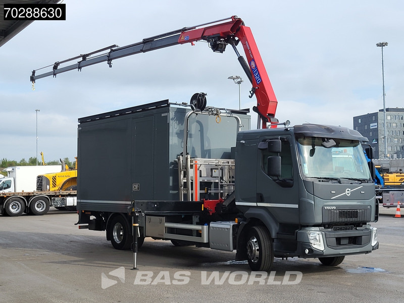 Volvo FL 250 4X2 Mobile workshop HMF 1320K-RCS Crane manbasket 2000kg Ladebordwand - Камион, Камион со кран: слика 3 Volvo FL 250 4X2 Mobile workshop HMF 1320K-RCS Crane manbasket 2000kg Ladebordwand - Камион, Камион со кран: слика 3
