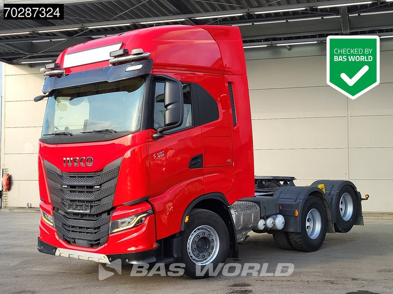 Iveco S-Way 570 6X2 Full-Air Retarder Hydrauliek Liftachse ACC Navi LED Euro 6 - Камион влекач: слика 1 Iveco S-Way 570 6X2 Full-Air Retarder Hydrauliek Liftachse ACC Navi LED Euro 6 - Камион влекач: слика 1