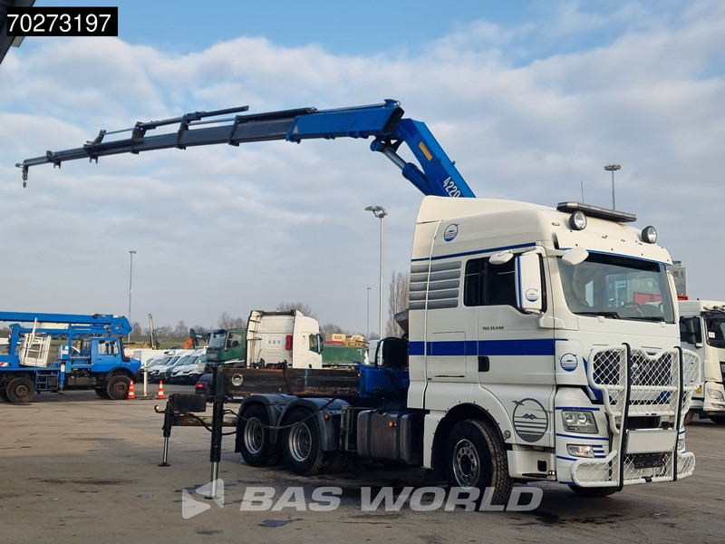 MAN TGX 33.540 TGX 6X4 XLX Retarder PTO HMF 4220 Kran Euro 5 - Камион влекач: слика 3 MAN TGX 33.540 TGX 6X4 XLX Retarder PTO HMF 4220 Kran Euro 5 - Камион влекач: слика 3