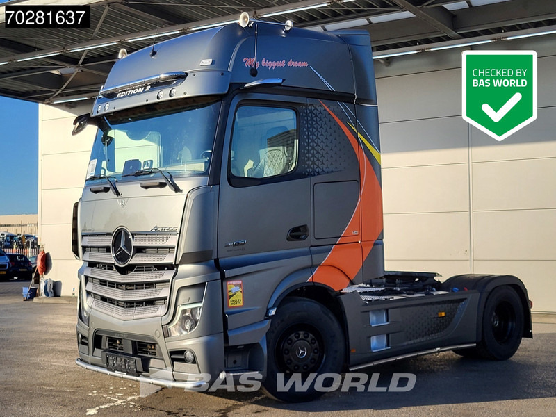 Mercedes-Benz Actros 2163 4X2 Edition 2! GigaSpace Retarder Full-Air Hydraulik - Камион влекач: слика 1 Mercedes-Benz Actros 2163 4X2 Edition 2! GigaSpace Retarder Full-Air Hydraulik - Камион влекач: слика 1