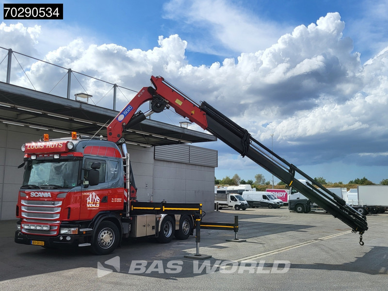 Scania G440 6X2 NL Crane Truck HMF 6020 K8 Kran Winch Retarder Lift-Steering Axle - Камион влекач: слика 5 Scania G440 6X2 NL Crane Truck HMF 6020 K8 Kran Winch Retarder Lift-Steering Axle - Камион влекач: слика 5