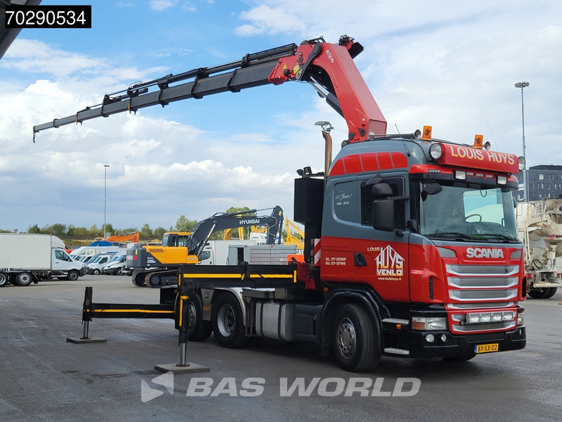 Scania G440 6X2 NL Crane Truck HMF 6020 K8 Kran Winch Retarder Lift-Steering Axle - Камион влекач: слика 3 Scania G440 6X2 NL Crane Truck HMF 6020 K8 Kran Winch Retarder Lift-Steering Axle - Камион влекач: слика 3