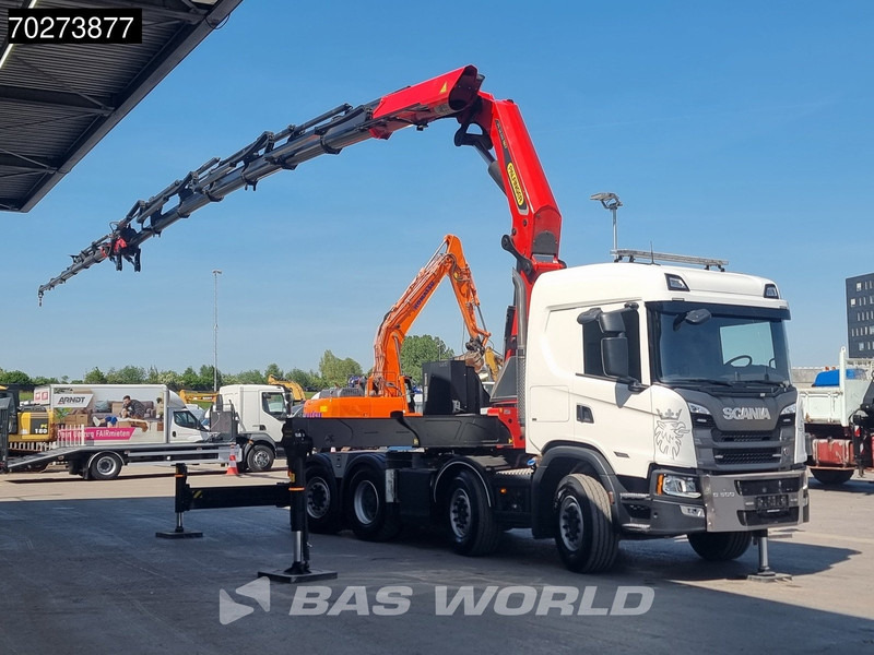 Scania G500 8X2 Retarder Liftachse Palfinger Kran PK 58.002 TEC F + JIB - Камион влекач: слика 3 Scania G500 8X2 Retarder Liftachse Palfinger Kran PK 58.002 TEC F + JIB - Камион влекач: слика 3