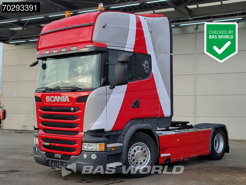 Scania R490 4X2 Retarder Navi Euro 6 - Камион влекач: слика 1 Scania R490 4X2 Retarder Navi Euro 6 - Камион влекач: слика 1