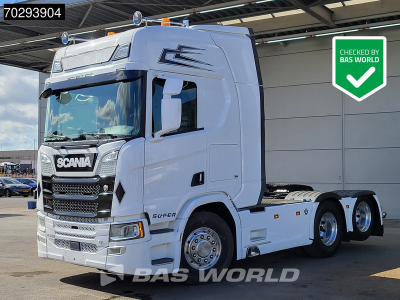 Scania R580 R 6X2 Retarder Full-Air 2xTanks Liftachse Alcoa Leder LED Navi ACC Euro 6 - Камион влекач: слика 1 Scania R580 R 6X2 Retarder Full-Air 2xTanks Liftachse Alcoa Leder LED Navi ACC Euro 6 - Камион влекач: слика 1