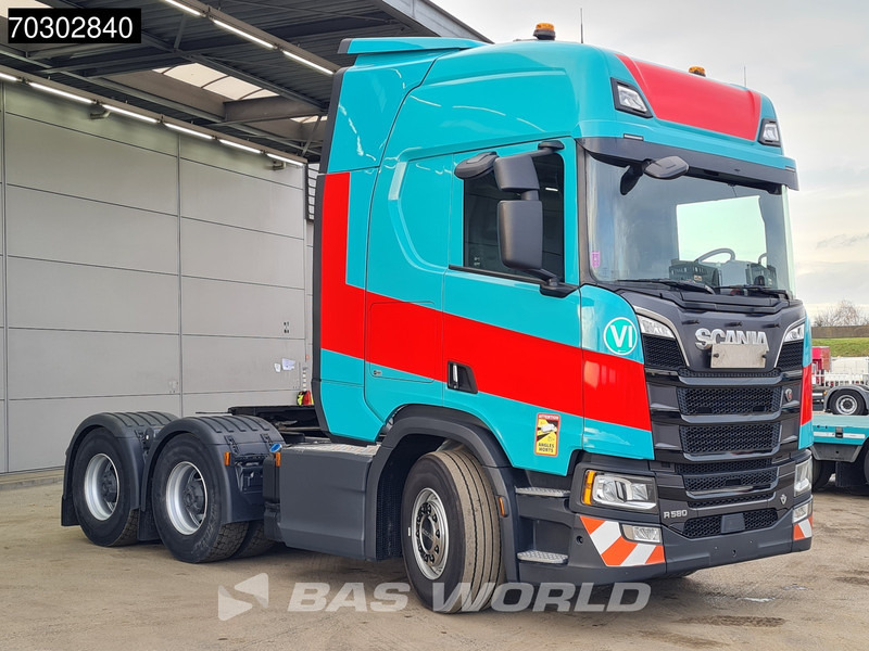 Scania R580 R 6X4 120T! 3-Pedals Retarder Big-Axle Leder Standklima - Камион влекач: слика 3 Scania R580 R 6X4 120T! 3-Pedals Retarder Big-Axle Leder Standklima - Камион влекач: слика 3