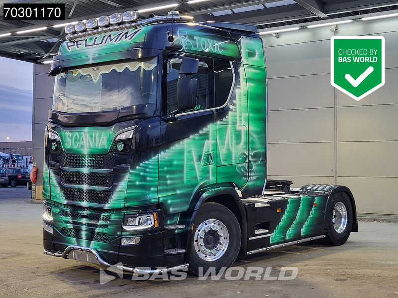 Scania S520 S 4X2 Retarder Hydraulik Leder Alcoa's - Камион влекач: слика 1 Scania S520 S 4X2 Retarder Hydraulik Leder Alcoa's - Камион влекач: слика 1