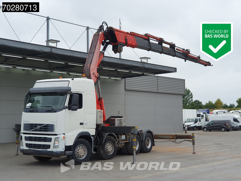 Volvo FH 460 FH 8X4 Manual Fassi F900A XP.27 Crane+Winch Big-Axle Lenkachse Kran Euro 3 - Камион влекач: слика 1 Volvo FH 460 FH 8X4 Manual Fassi F900A XP.27 Crane+Winch Big-Axle Lenkachse Kran Euro 3 - Камион влекач: слика 1
