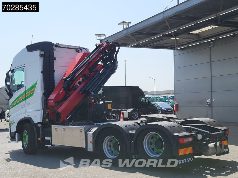Камион влекач Volvo FH 500 FH 6X4 Full-Air Liftachse HMF 2820K-RCS Crane+JIB Remote Control I-ParkCool VDS LED Kran: слика 11