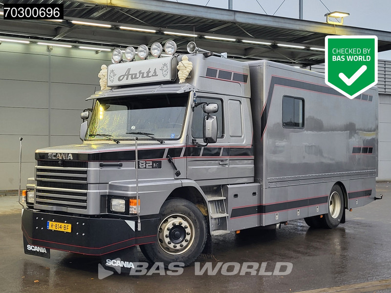 Scania 85M TM 4X2 NL Classis Camper Truck APK 1500kg tailgate Manual - Кампер: слика 1 Scania 85M TM 4X2 NL Classis Camper Truck APK 1500kg tailgate Manual - Кампер: слика 1