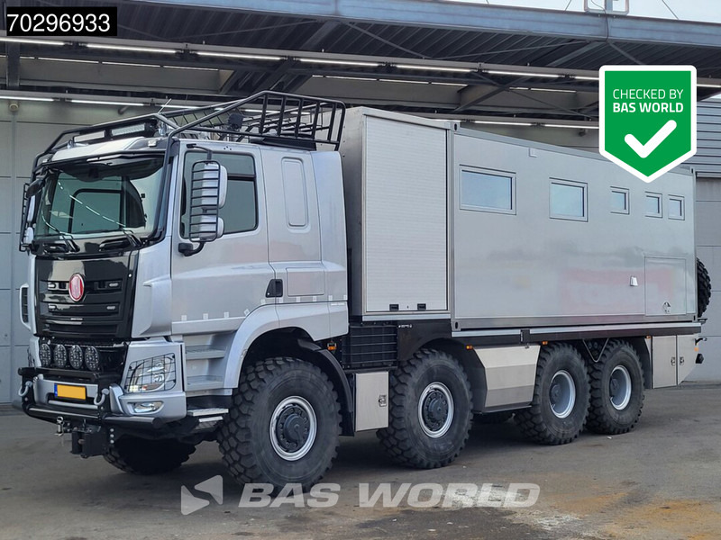 Tatra T158 8X8 NL-Truck 8x8 Off-Grid Camper Hydraulic Winch Generator Retarder Airco Euro 6 - Кампер: слика 1 Tatra T158 8X8 NL-Truck 8x8 Off-Grid Camper Hydraulic Winch Generator Retarder Airco Euro 6 - Кампер: слика 1