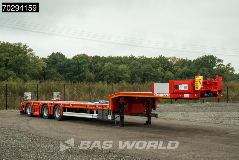 Kässbohrer LB3E 3 axles Extendable 600cm Lift+Steering Axle Scand. - Полуприколка за низок утовар: слика 5 Kässbohrer LB3E 3 axles Extendable 600cm Lift+Steering Axle Scand. - Полуприколка за низок утовар: слика 5