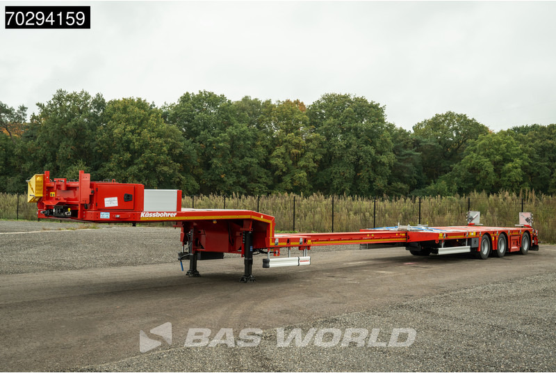 Kässbohrer LB3E 3 axles Extendable 600cm Lift+Steering Axle Scand. - Полуприколка за низок утовар: слика 2 Kässbohrer LB3E 3 axles Extendable 600cm Lift+Steering Axle Scand. - Полуприколка за низок утовар: слика 2