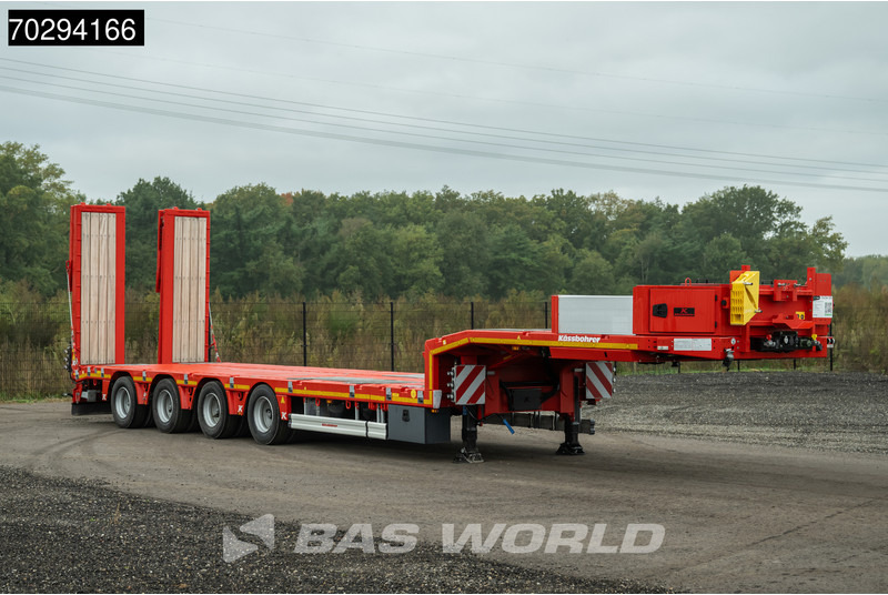 Kässbohrer LB4E 3 axles Extendable Ramps 1x Lift 3x Steering Axle - Полуприколка за низок утовар: слика 5 Kässbohrer LB4E 3 axles Extendable Ramps 1x Lift 3x Steering Axle - Полуприколка за низок утовар: слика 5