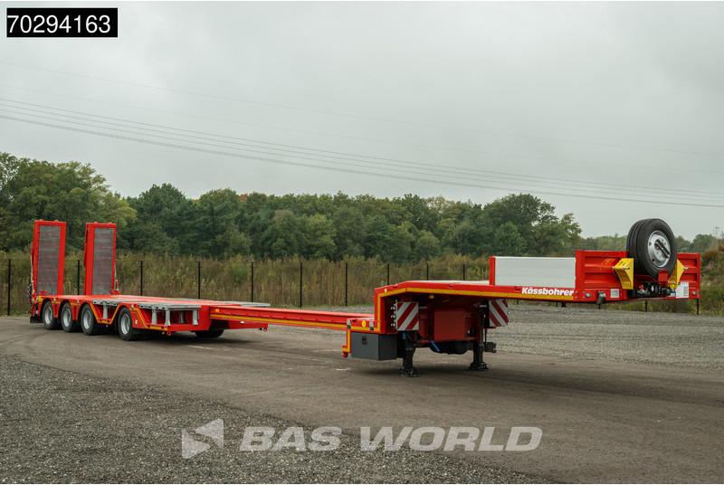 Kässbohrer LB4E 4 axles Hydr. Ramps 620cm-Extendable Lift+ 2x Steering Axle - Полуприколка за низок утовар: слика 5 Kässbohrer LB4E 4 axles Hydr. Ramps 620cm-Extendable Lift+ 2x Steering Axle - Полуприколка за низок утовар: слика 5