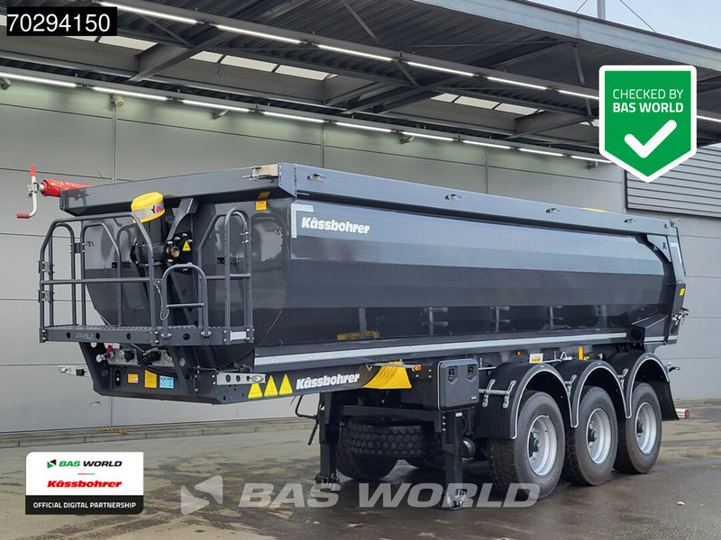 Kässbohrer XS 3 axles NEW 2x Liftaxles 24m3 Steel Tipper - Кипер полуприколка: слика 1 Kässbohrer XS 3 axles NEW 2x Liftaxles 24m3 Steel Tipper - Кипер полуприколка: слика 1