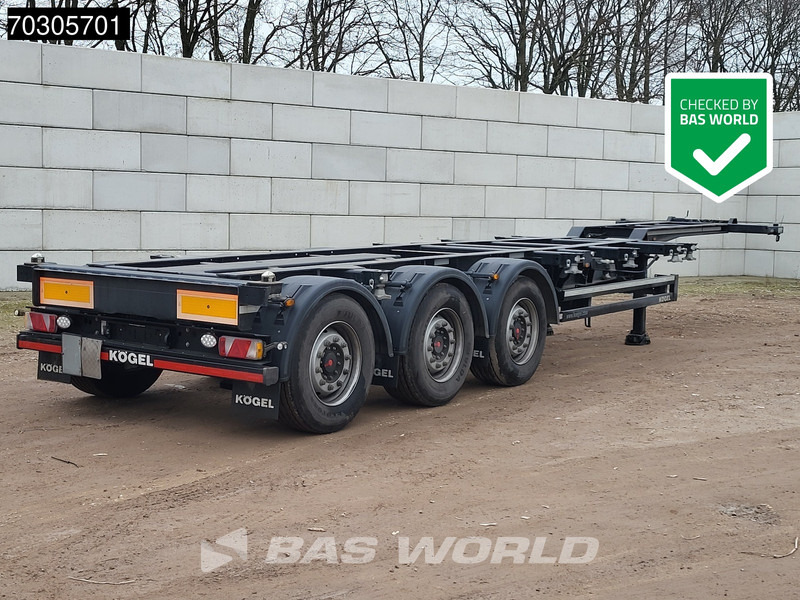 Kögel S24-2 3 axles Multi Lifting Axle - Транспортер на контејнер/ Полуприколка со променливо тело: слика 1 Kögel S24-2 3 axles Multi Lifting Axle - Транспортер на контејнер/ Полуприколка со променливо тело: слика 1
