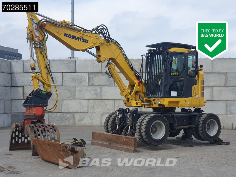 Komatsu PW118 MR -11 - Багер на тркала: слика 1 Komatsu PW118 MR -11 - Багер на тркала: слика 1