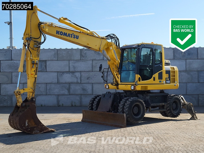 Komatsu PW148 -8 - Багер на тркала: слика 1 Komatsu PW148 -8 - Багер на тркала: слика 1