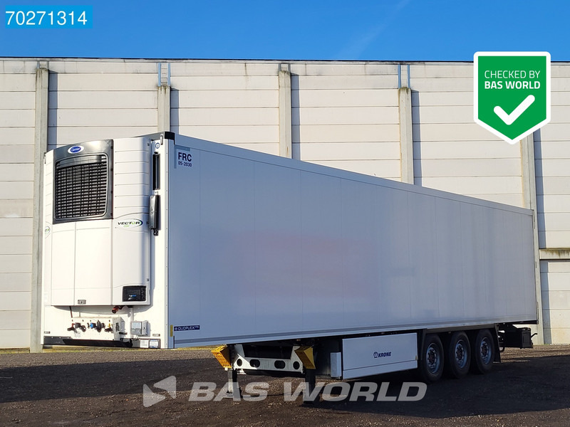 Krone Carrier Vector 1550 3 axles NEW Liftachse Palettenkasten - Полуприколка ладилник: слика 1 Krone Carrier Vector 1550 3 axles NEW Liftachse Palettenkasten - Полуприколка ладилник: слика 1