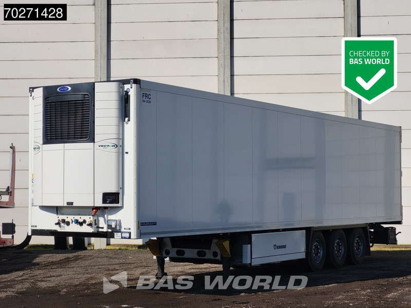 Нов Полуприколка ладилник Krone Carrier Vector 1550 NEW Liftachse Palettenkasten: слика 1