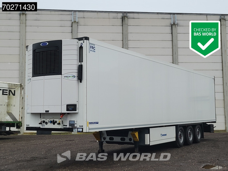 Krone Carrier Vector 1550 NEW Liftachse Palettenkasten - Полуприколка ладилник: слика 1 Krone Carrier Vector 1550 NEW Liftachse Palettenkasten - Полуприколка ладилник: слика 1