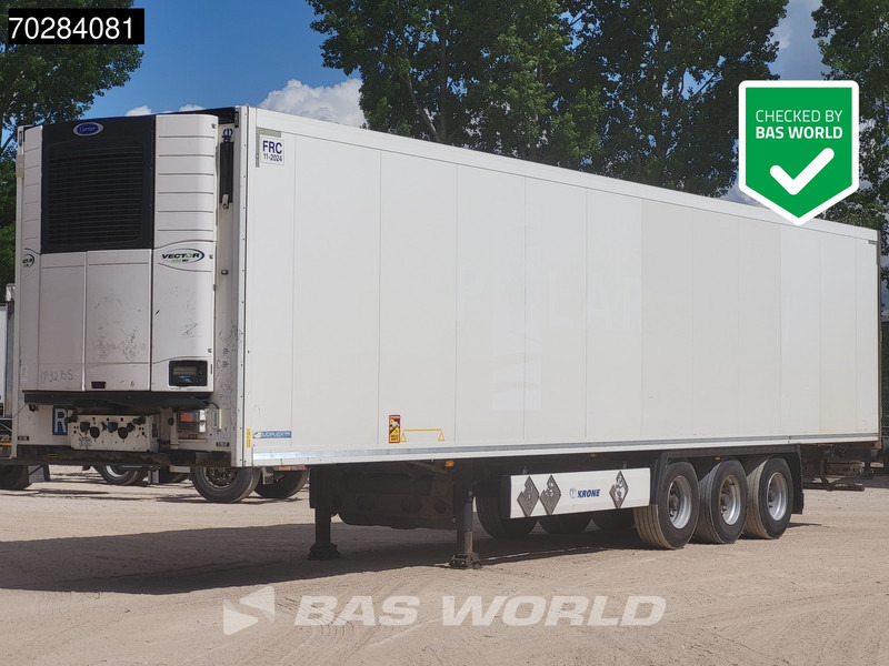 Krone SD 3 axles TÜV 01-26 Doppelverdampfer Doppelstock Blumenbreit Schiebewand - Полуприколка ладилник: слика 1 Krone SD 3 axles TÜV 01-26 Doppelverdampfer Doppelstock Blumenbreit Schiebewand - Полуприколка ладилник: слика 1