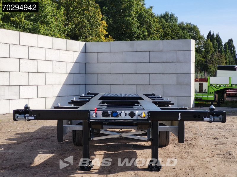 Krone SD NEW 20ft 30ft 40ft Liftachse - Транспортер на контејнер/ Полуприколка со променливо тело: слика 5 Krone SD NEW 20ft 30ft 40ft Liftachse - Транспортер на контејнер/ Полуприколка со променливо тело: слика 5