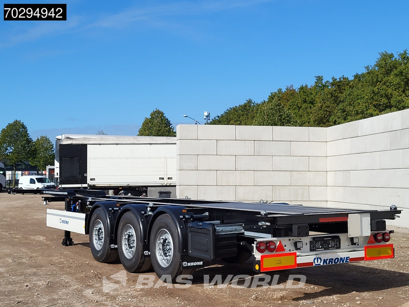 Krone SD NEW 20ft 30ft 40ft Liftachse - Транспортер на контејнер/ Полуприколка со променливо тело: слика 2 Krone SD NEW 20ft 30ft 40ft Liftachse - Транспортер на контејнер/ Полуприколка со променливо тело: слика 2