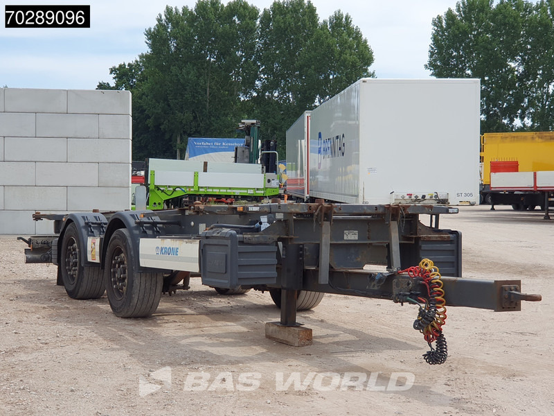 Krone ZZ 2 axles BDF 20ft - Транспортер на контејнер/ Приколка со променливо тело: слика 3 Krone ZZ 2 axles BDF 20ft - Транспортер на контејнер/ Приколка со променливо тело: слика 3