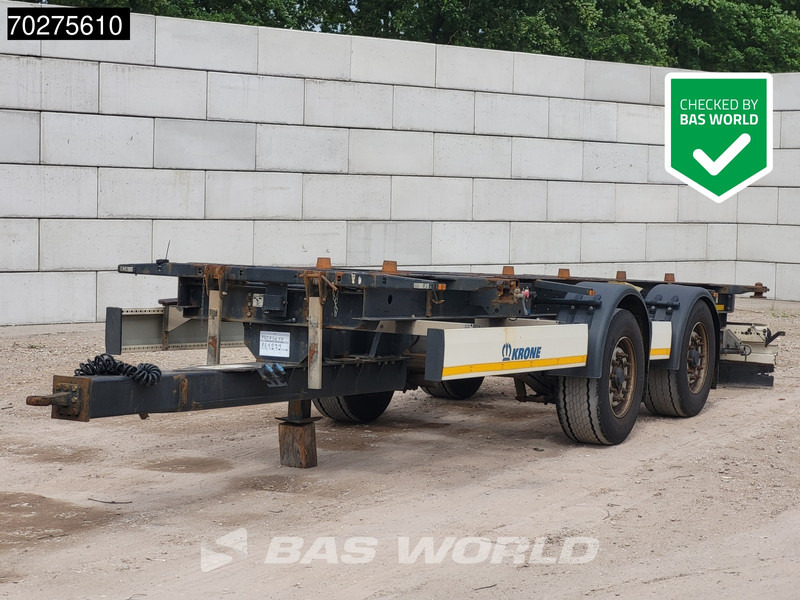 Krone ZZ20A - Транспортер на контејнер/ Приколка со променливо тело: слика 1 Krone ZZ20A - Транспортер на контејнер/ Приколка со променливо тело: слика 1