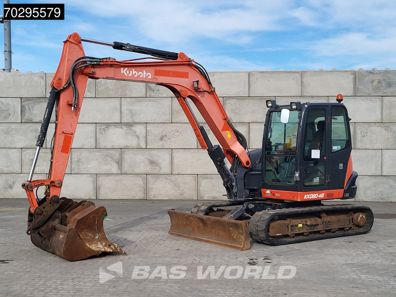 Kubota KX080-4a - Мини багер: слика 2 Kubota KX080-4a - Мини багер: слика 2