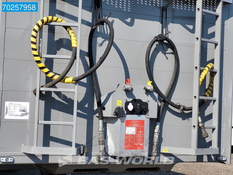 Полуприколка со подвижен под за истовар Legras C03S 3 axles 83m3 Side Doors: слика 18
