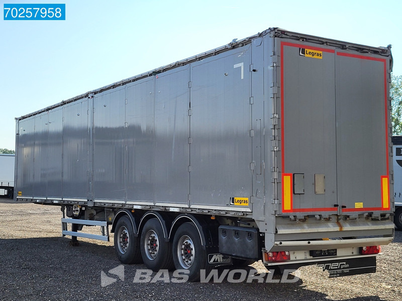 Полуприколка со подвижен под за истовар Legras C03S 3 axles 83m3 Side Doors: слика 7