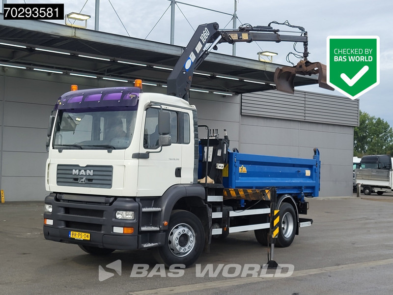 MAN TGA 18.310 TGA 4X2 NL-Truck HMF 1060 K2 Steelsuspension Euro 3 - Кипер, Камион со кран: слика 1 MAN TGA 18.310 TGA 4X2 NL-Truck HMF 1060 K2 Steelsuspension Euro 3 - Кипер, Камион со кран: слика 1