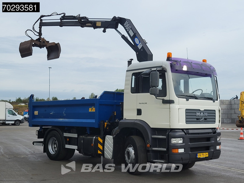 MAN TGA 18.310 TGA 4X2 NL-Truck HMF 1060 K2 Steelsuspension Euro 3 - Кипер, Камион со кран: слика 3 MAN TGA 18.310 TGA 4X2 NL-Truck HMF 1060 K2 Steelsuspension Euro 3 - Кипер, Камион со кран: слика 3