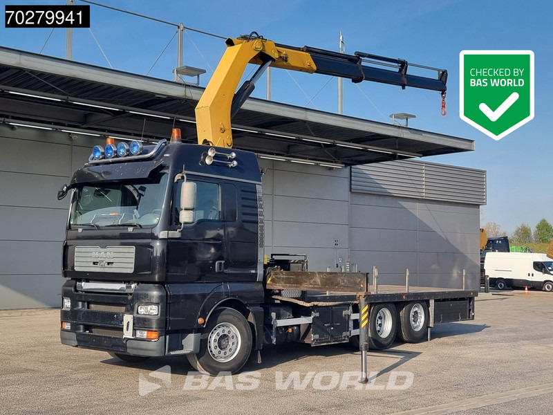 MAN TGA 26.430 6X2 Palfinger PK32080 Kran Crane Manual Liftachse Euro 4 - Камион со платформа, Камион со кран: слика 1 MAN TGA 26.430 6X2 Palfinger PK32080 Kran Crane Manual Liftachse Euro 4 - Камион со платформа, Камион со кран: слика 1