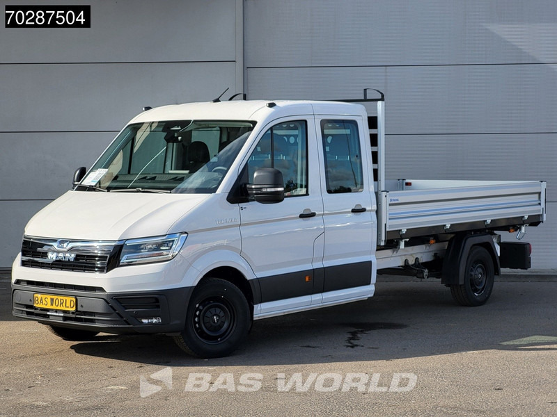 MAN TGE 3.180 Drie-Zijdige Automaat Kipper 2025-Facelift 180PK Trekhaak LED Airco Cruise Navi Euro6 Kipper Tipper Benne Kieper 3m3 A/C Towbar - Комби кипер: слика 2 MAN TGE 3.180 Drie-Zijdige Automaat Kipper 2025-Facelift 180PK Trekhaak LED Airco Cruise Navi Euro6 Kipper Tipper Benne Kieper 3m3 A/C Towbar - Комби кипер: слика 2