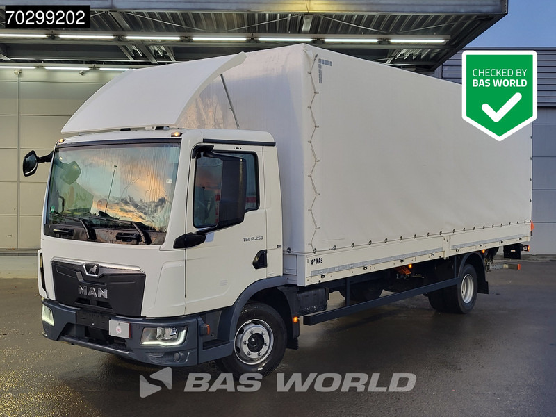 MAN TGL 12.250 4X2 12 Tons Automatic Euro 6 - Камион со церада: слика 1 MAN TGL 12.250 4X2 12 Tons Automatic Euro 6 - Камион со церада: слика 1