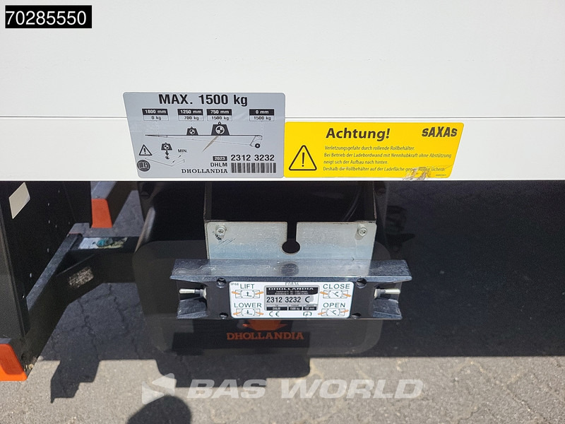 Камион сандучар MAN TGL 12.250 4X2 1500kg Ladebordwand Automatic Euro 6: слика 12