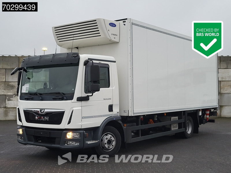 MAN TGL 12.250 TGL 4X2 Carrier TRS ECO-Drive 25 Syberia 1500kg Ladebordwand Automatic Euro 6 - Камион ладилник: слика 1 MAN TGL 12.250 TGL 4X2 Carrier TRS ECO-Drive 25 Syberia 1500kg Ladebordwand Automatic Euro 6 - Камион ладилник: слика 1