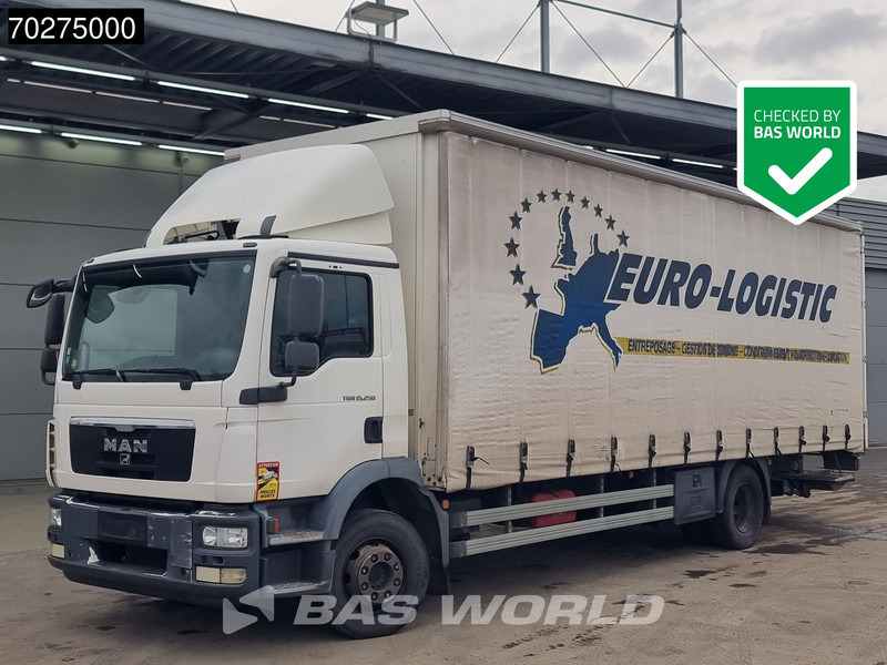 MAN TGM 15.250 4X2 15tonner Automatic Retarder Ladebordwand Euro 5 - Камион со церада: слика 1 MAN TGM 15.250 4X2 15tonner Automatic Retarder Ladebordwand Euro 5 - Камион со церада: слика 1
