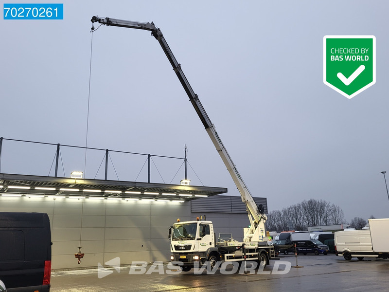 MAN TGM 18.250 4X2 44mtrs Böcker AK44/4000 Hubarbeitsbühne Manual Euro 6 - Камион со кран: слика 1 MAN TGM 18.250 4X2 44mtrs Böcker AK44/4000 Hubarbeitsbühne Manual Euro 6 - Камион со кран: слика 1
